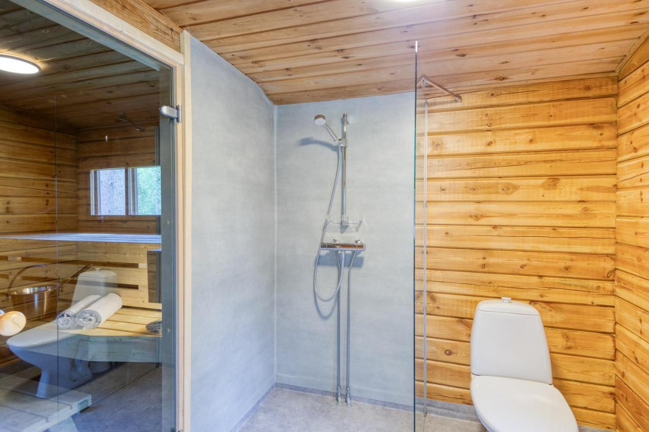 Pinetree Cottages Cozy Log Cabin Kalanti Exteriér fotografie