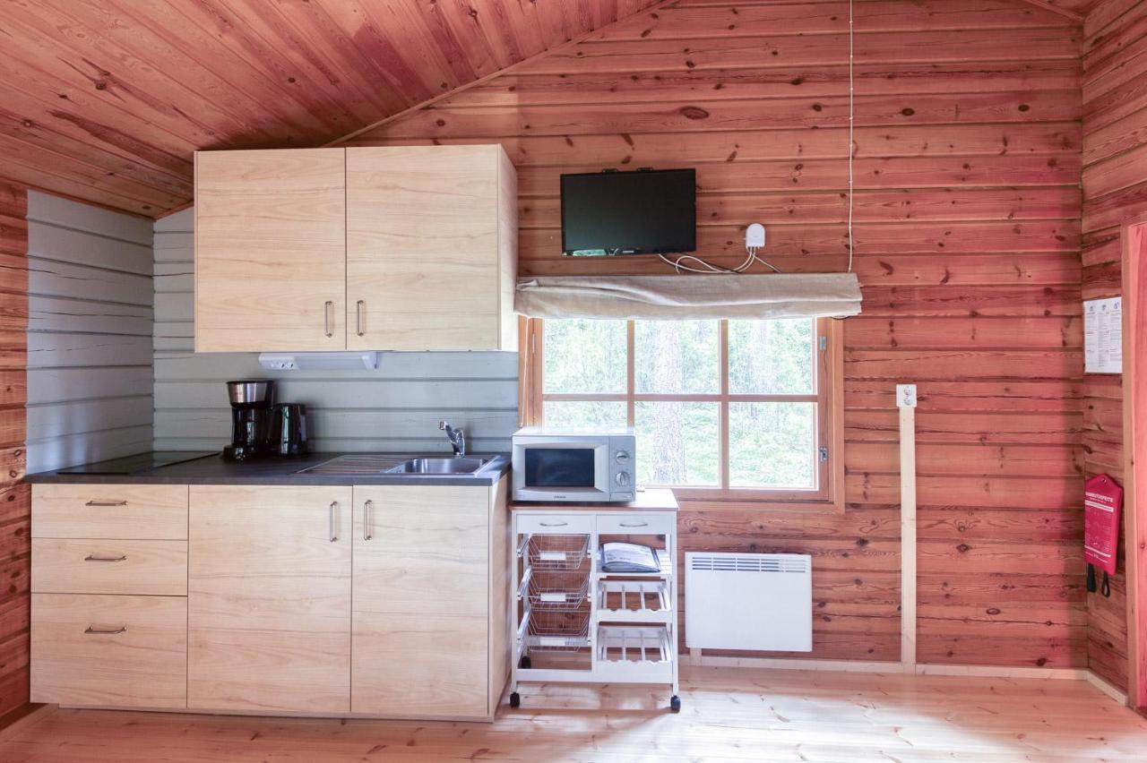 Pinetree Cottages Cozy Log Cabin Kalanti Exteriér fotografie